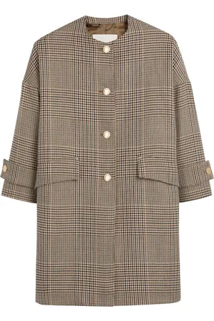MACKINTOSH Humbie collarless coat