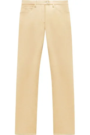 Courrèges Slim-fit vinyl trousers
