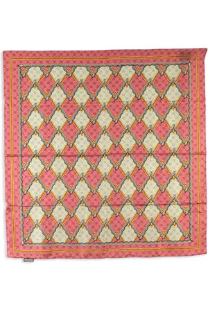 Gucci 2000-2015 GG Snake Silk Scarf scarves
