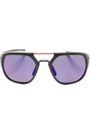 Tag Heuer Tinted-lenses pilot-frame sunglasses