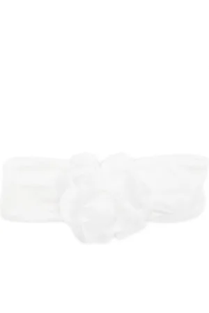 MONNALISA Floral-appliqué headband