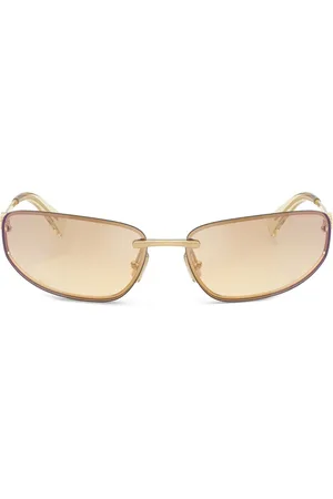 Miu Miu Wraparound-frame sunglasses
