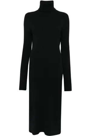 Fabiana Filippi Ribbed-knit midi dress