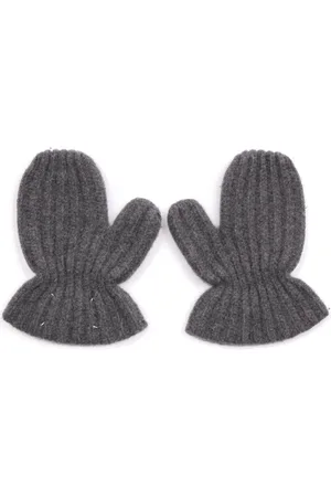 Maison Margiela Ribbed-knit gloves