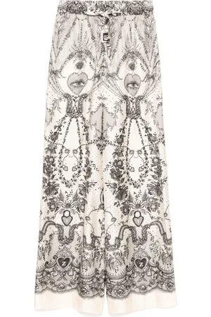 ZIMMERMANN Crush draw waist trousers