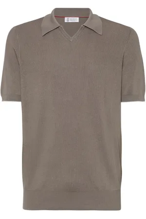 Brunello Cucinelli Knitted polo top