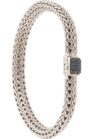 John Hardy Classic Chain 6.5mm sapphire pavé bracelet