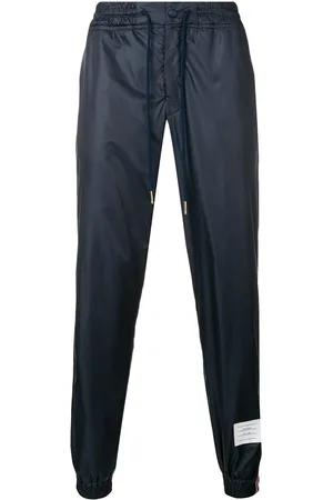 Thom Browne Rwb stripe ripstop track pants