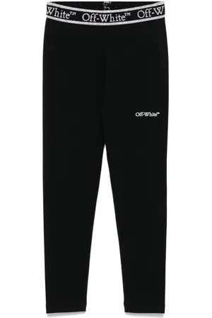 OFF-WHITE Logo-waistband leggings