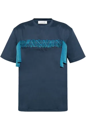 Lanvin Logo-embroidered T-shirt