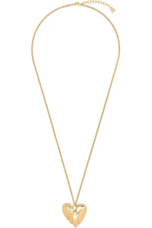 Amina Muaddi Heartbreaker necklace