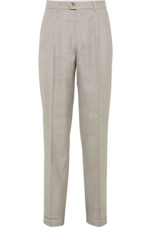 Brunello Cucinelli Pleat-detail tailored trousers