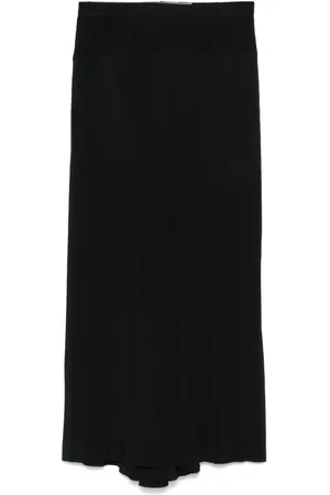 Rick Owens Calf Bias midi skirt
