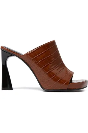 Stella McCartney Elsa Cocco Alt Reptile mules