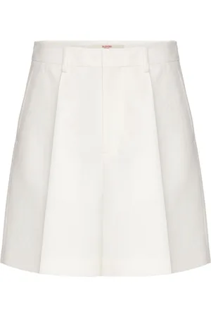 VALENTINO GARAVANI Wool-silk bermuda shorts