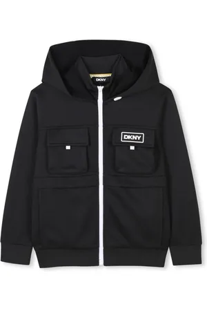 DKNY Logo-print cardigan