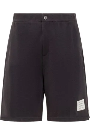 Thom Browne Logo patch shorts