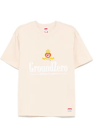 Ground Zero Logo print T-shirt