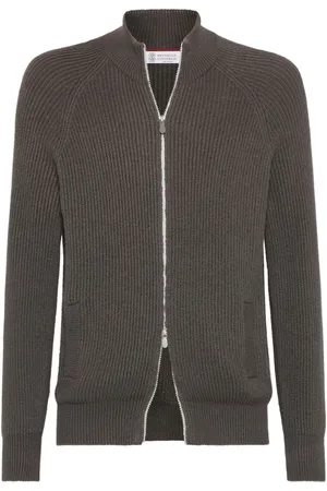 Brunello Cucinelli Ribbed-knit cardigan