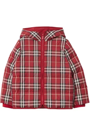 Burberry Checked puffer jacket