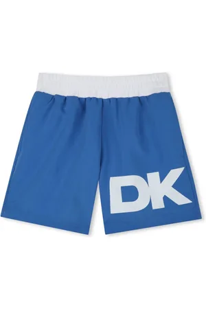 DKNY Logo-print swim shorts