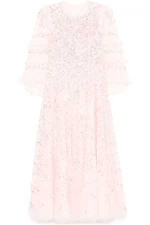 Needle & Thread Floral lace gown