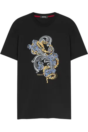 VERSACE Lunar New Year embroidered T-shirt