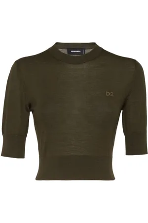 Dsquared2 Logo-embroidered T-shirt