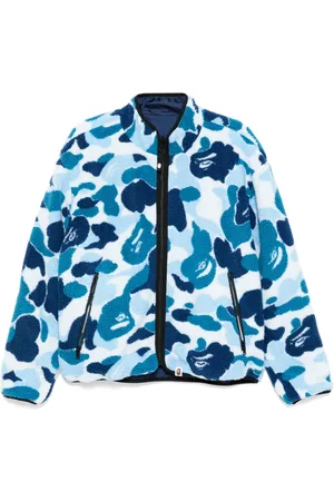 A Bathing Ape Abc Camo Boa ripstop reversible jacket