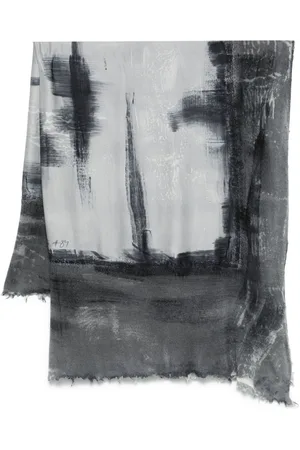 AVANT TOI Abstract-print scarf