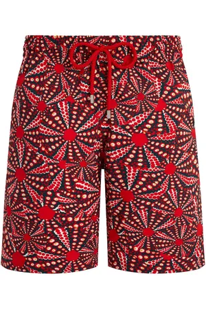 Vilebrequin Oursinades-print swim shorts