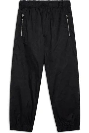 VERSACE Floral embroidered trousers