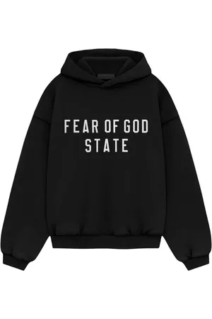 FEAR OF GOD Logo-print hoodie