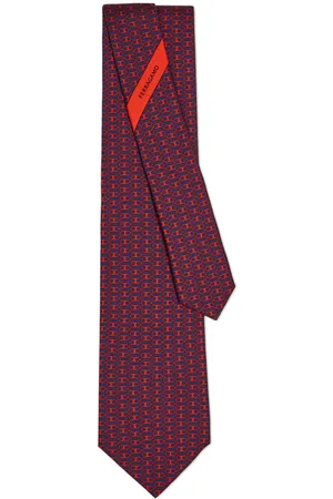 Salvatore Ferragamo Gancini silk tie