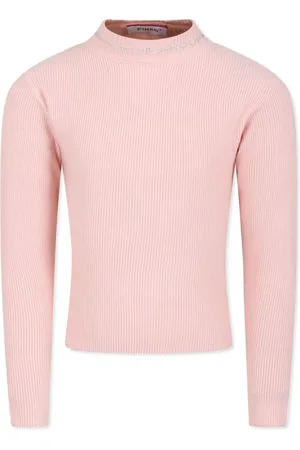 Pinko Rhinestone-logo sweater