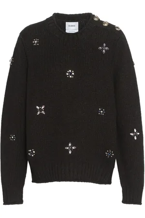 Barrie Embroidered cashmere jumper