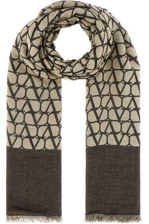 VALENTINO GARAVANI Toile Iconographe scarf