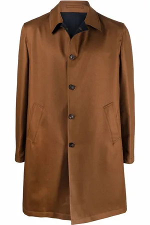 LARDINI Reversible buttoned-up coat