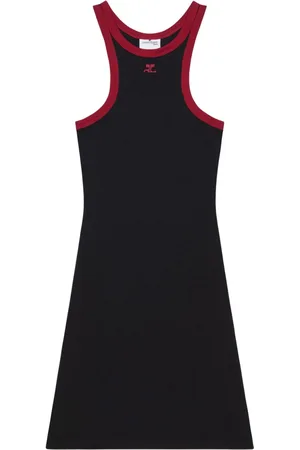 Courrèges Cotton scuba dress
