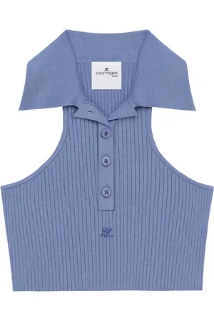 Courrèges Polo crop top