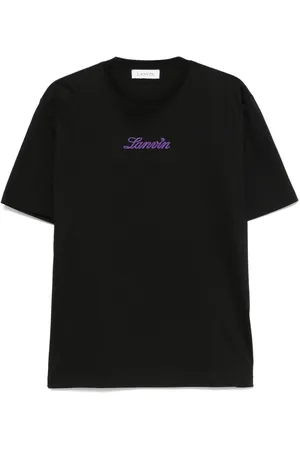 Lanvin Logo-embroidered T-shirt