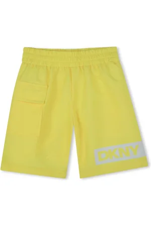 DKNY Logo-print swim shorts