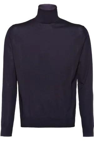 Prada Roll-neck wool jumper