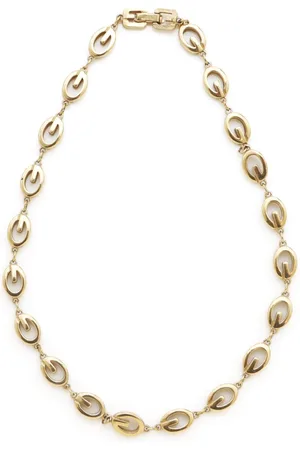 Givenchy 1990-2000s G necklace