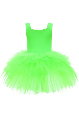 Mimi Tutu Square-neck tutu dress