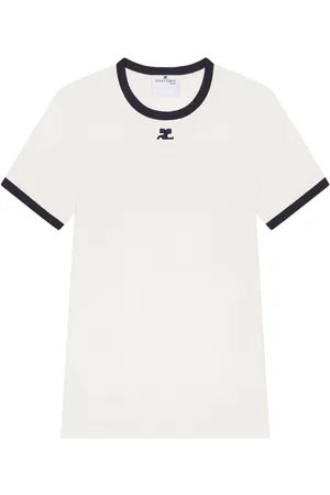 Courrèges Signature contrast T-shirt