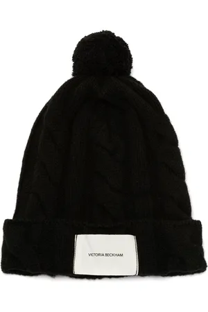 Victoria Beckham Cable-knit wool beanie