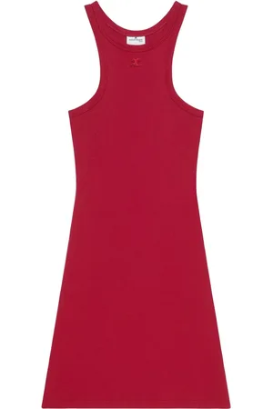 Courrèges Cotton scuba dress