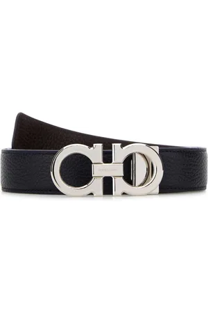 Salvatore Ferragamo Gancini-plaque belt