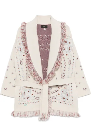 Alanui Bandana-jacquard cardigan